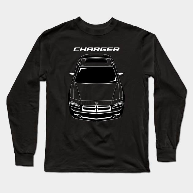 Dodge Charger LX 2006-2010 Long Sleeve T-Shirt by V8social